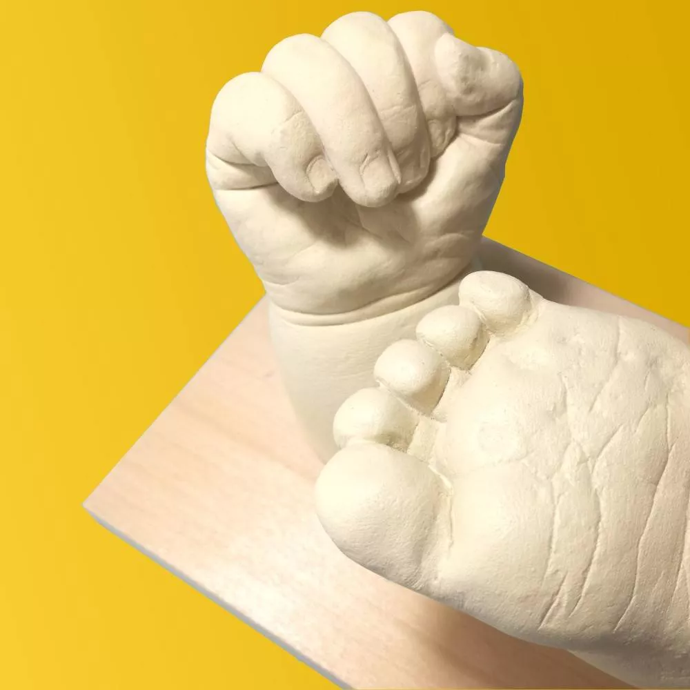 Art King Kit Calco Mani Confezione XL, Impronta Mani e Piedi 3D per Adulti  e Bambini, Comprende Accessori e Istruzioni in Italiano per Calco Mani  Coppia, Kit…